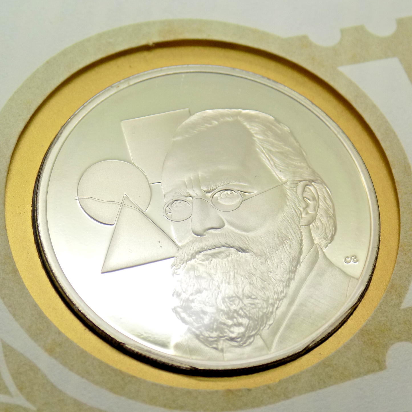 1976 Int'l Society of Postmasters Bezalel Academy of art-Jerusalem Silver Medal