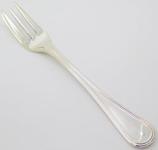 Vintage Italian Handmade Genuine Silver Dessert / Fromage Cheese Fork