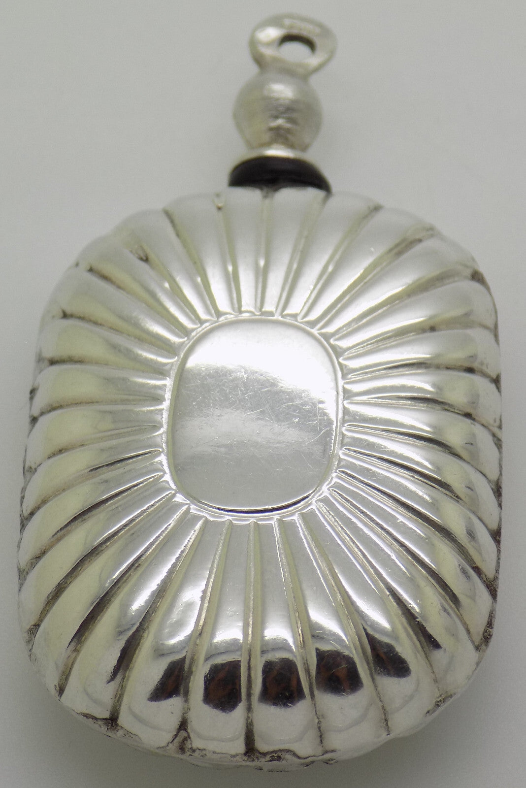 Vintage Italian 800 Silver Florentine Perfume Bottle Usable Florence 1980s