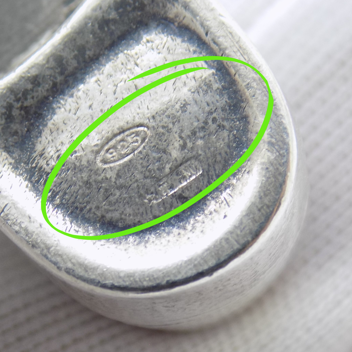 Vintage Italian Handmade Genuine Sterling Silver 925 Men’s Shoe Heavy Miniature