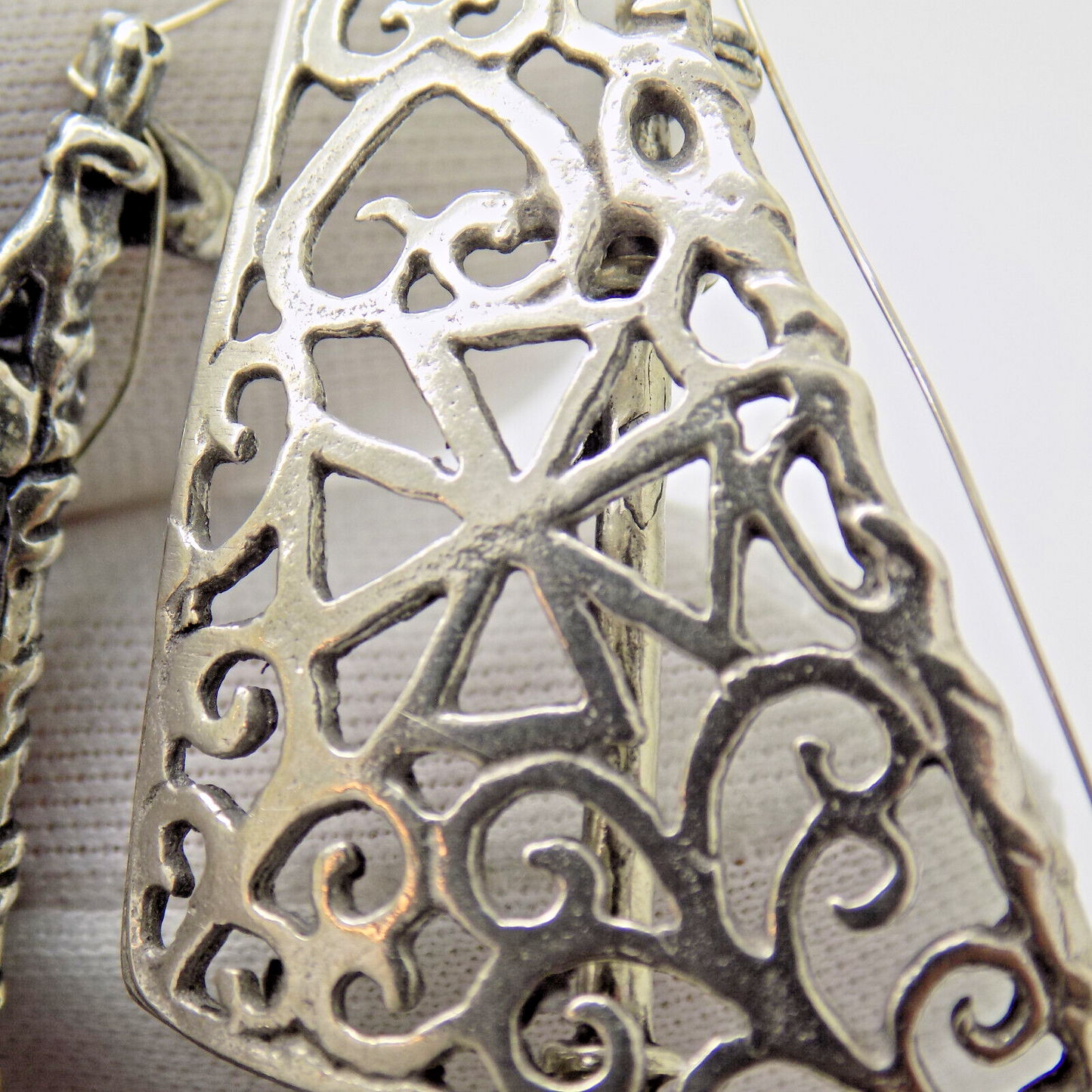 Vintage Italian Handmade Genuine Silver .800 Crusader Ship Malta Cross Figurine