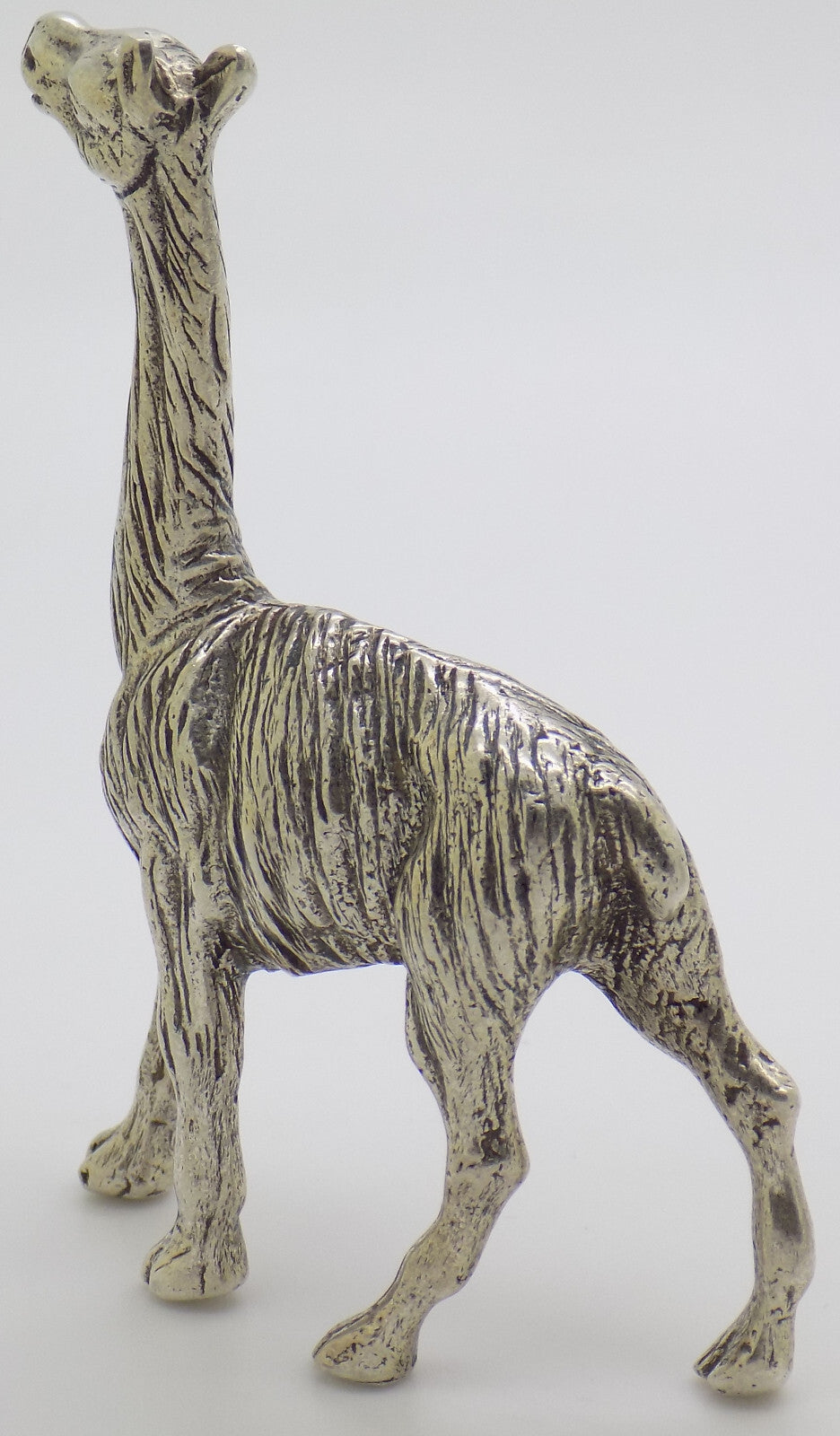 Vintage Italian Handmade Genuine Silver Llama Lama RARE Figurine Miniature