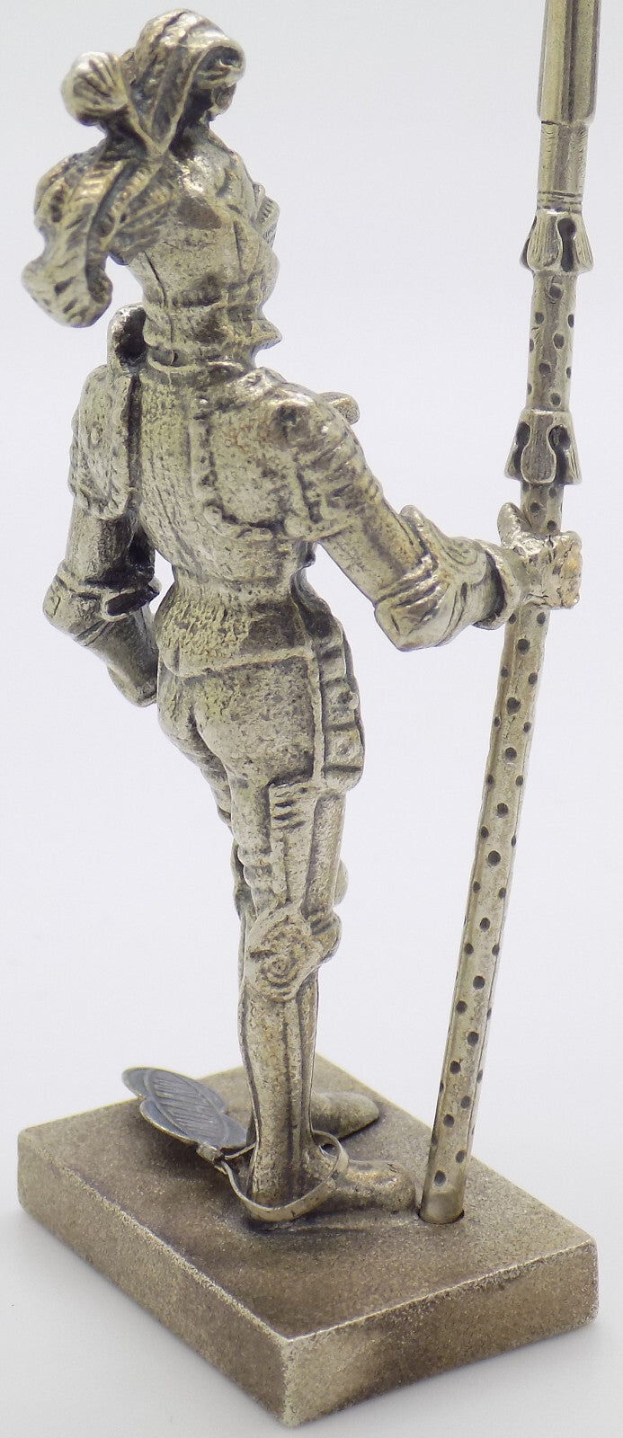 Vintage Italian Handmade Genuine Silver UNO-A-ERRE Knight Rare LARGE Figurine