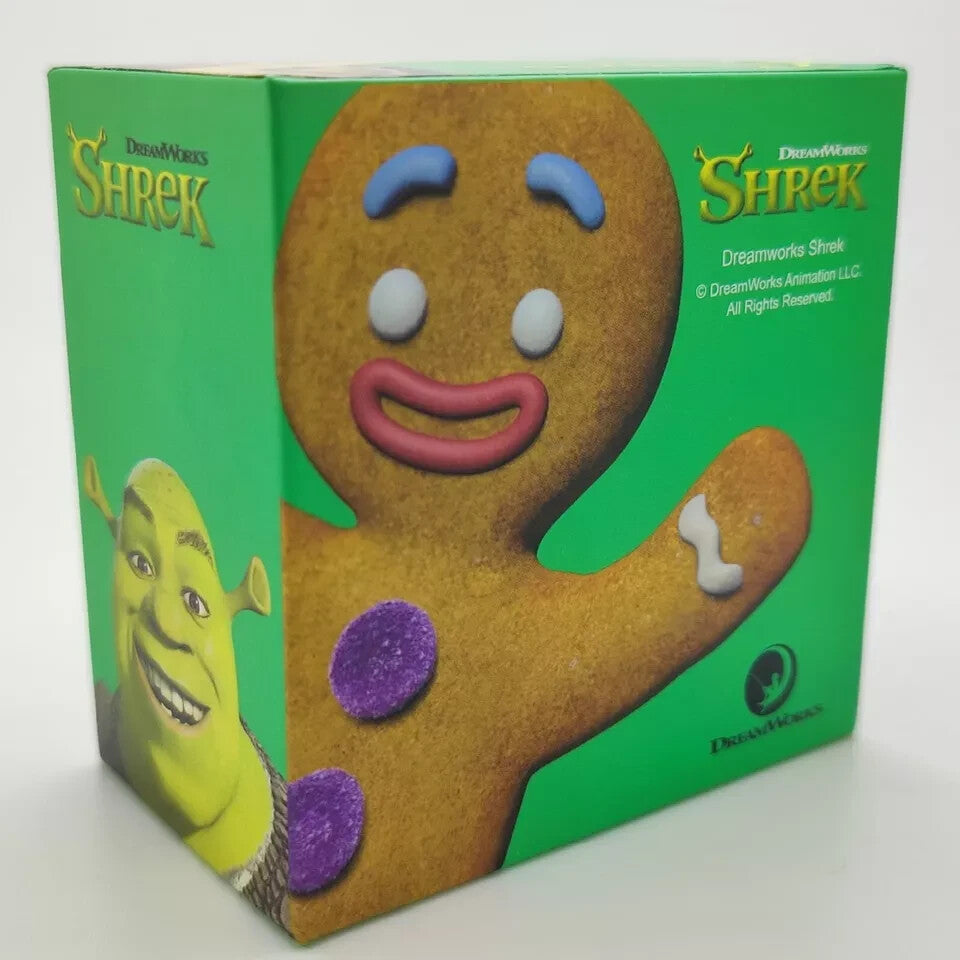 2021 Niue $2 E.T. Shrek Gingy Cookie 1oz 999% Pure Silver Shaped Coin #0015