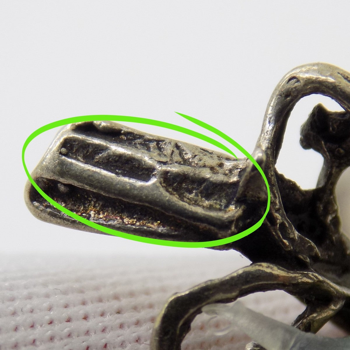 Vintage Handmade Italian Genuine Silver Rose Bouquet Dollhouse Miniature