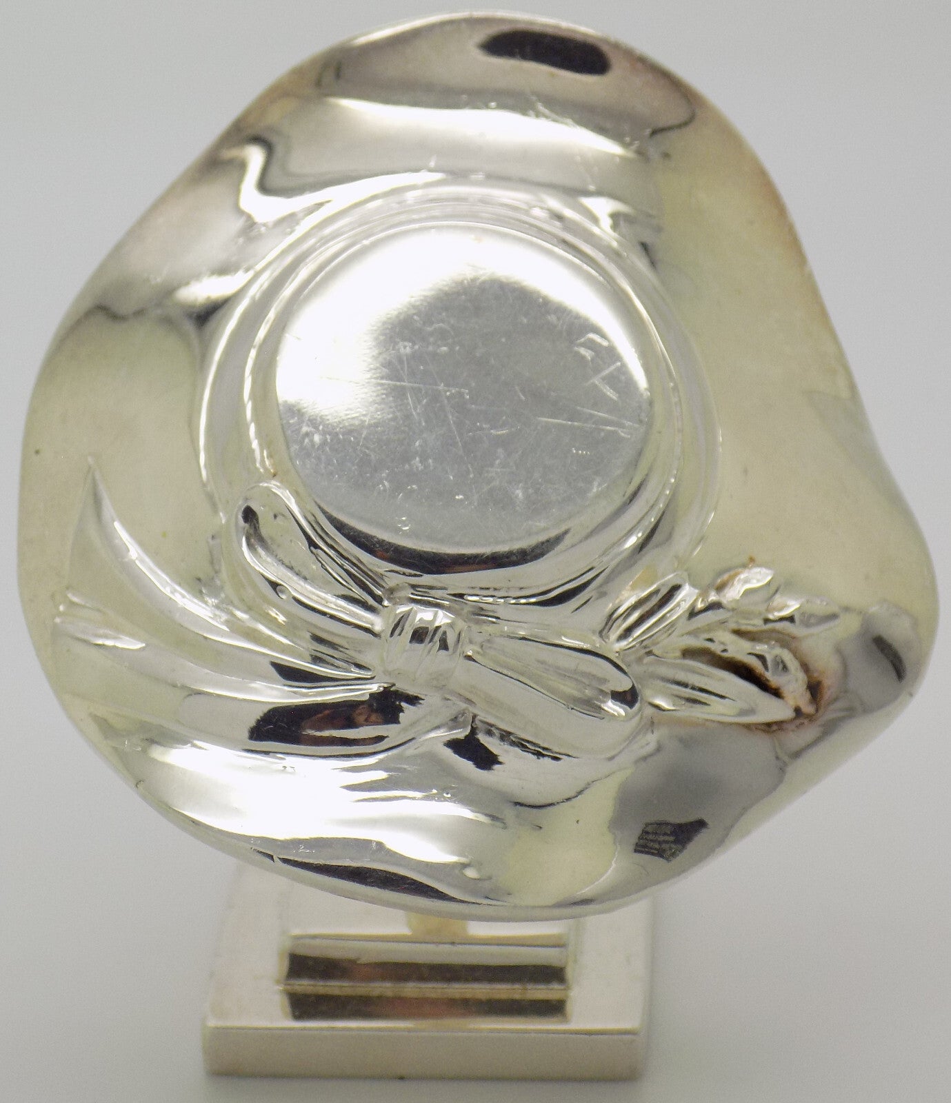 Vintage Italy Handmade Sterling Silver 925 Mannequin Head Hat Display Figurine