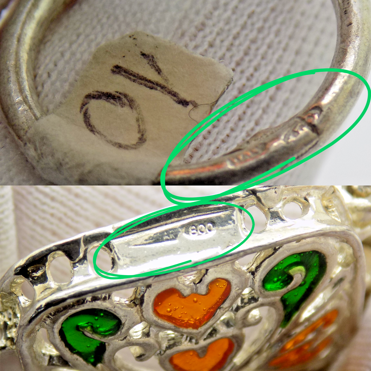 Vintage Italian Handmade Genuine Silver Girl & Luggage Shaped Pill Box Figurines