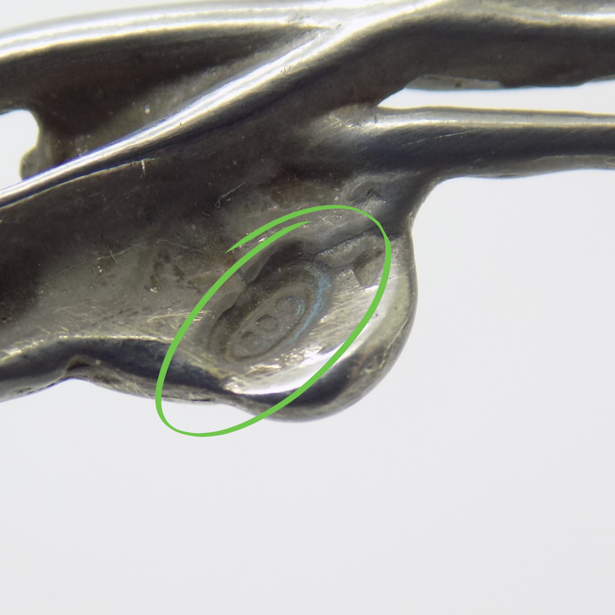 Vintage Italian Silver Small Cake Server Rose Pattern Handmade 800 Silver