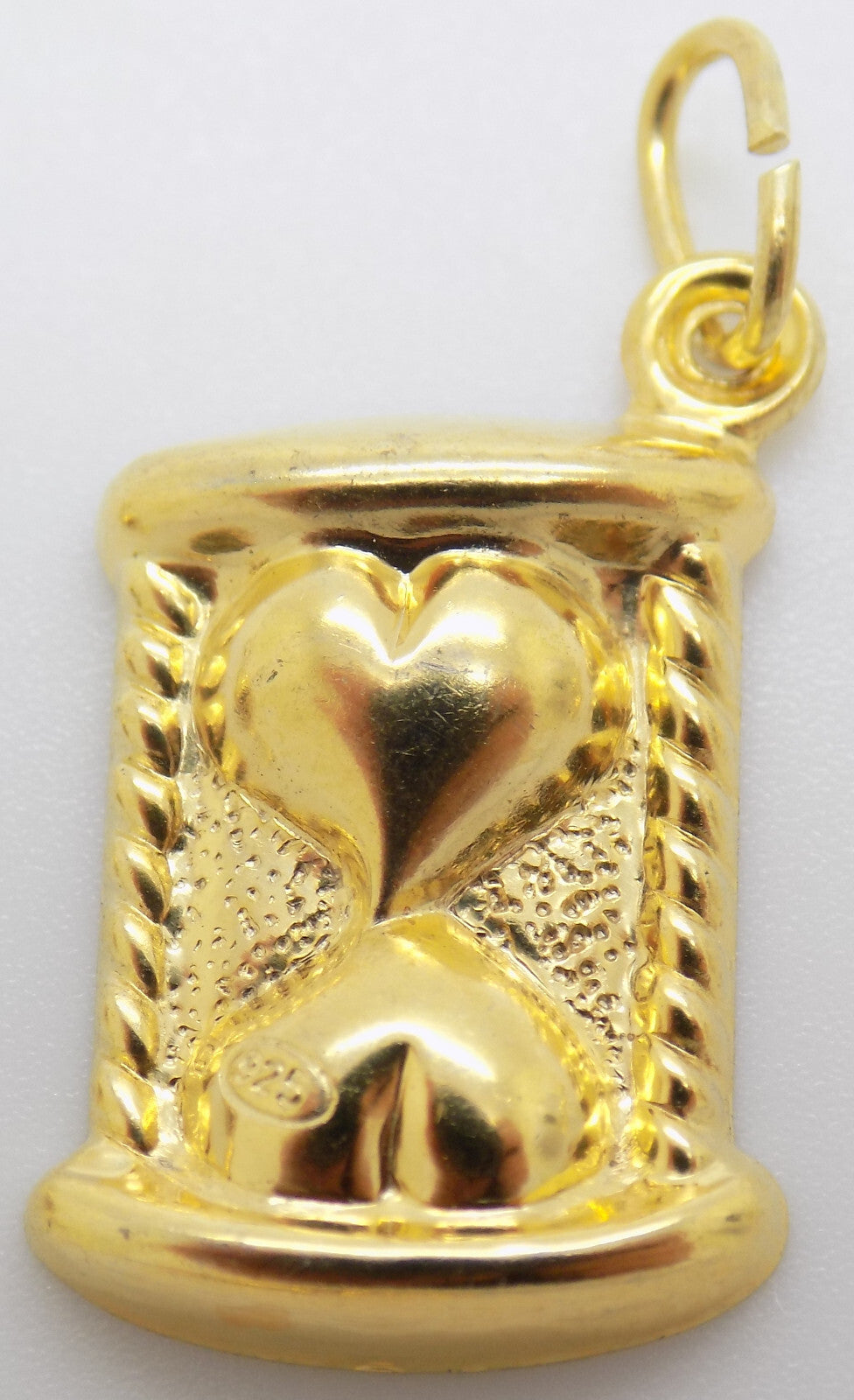 4 x Vintage Italian Handmade Sterling Silver 925 Lucky Charm Love Charm Pendants