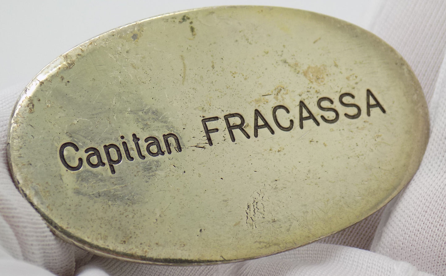 Vintage Italian Handmade Genuine Silver and Brass Commedia dell'Arte Figurine