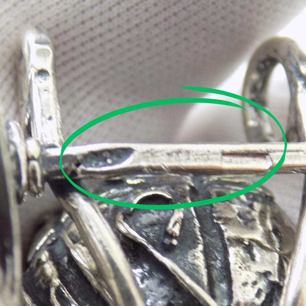 Vintage Italian Handmade Genuine Silver Cinderella Princess Carriage Figurine