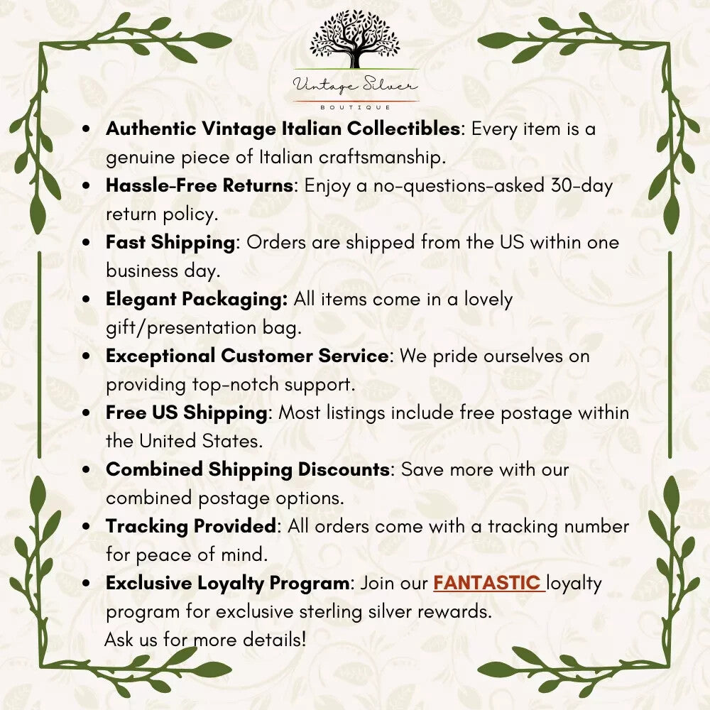 Vintage Italian Handmade Genuine Silver 800 Angini Clown w/t Contrabass Figurine