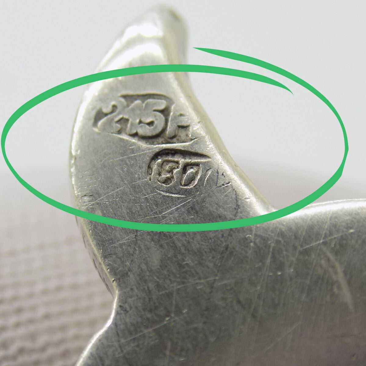 Large Vintage Italian Silver Hunting Spaniel Dog Figurine 800 Handmade Florence