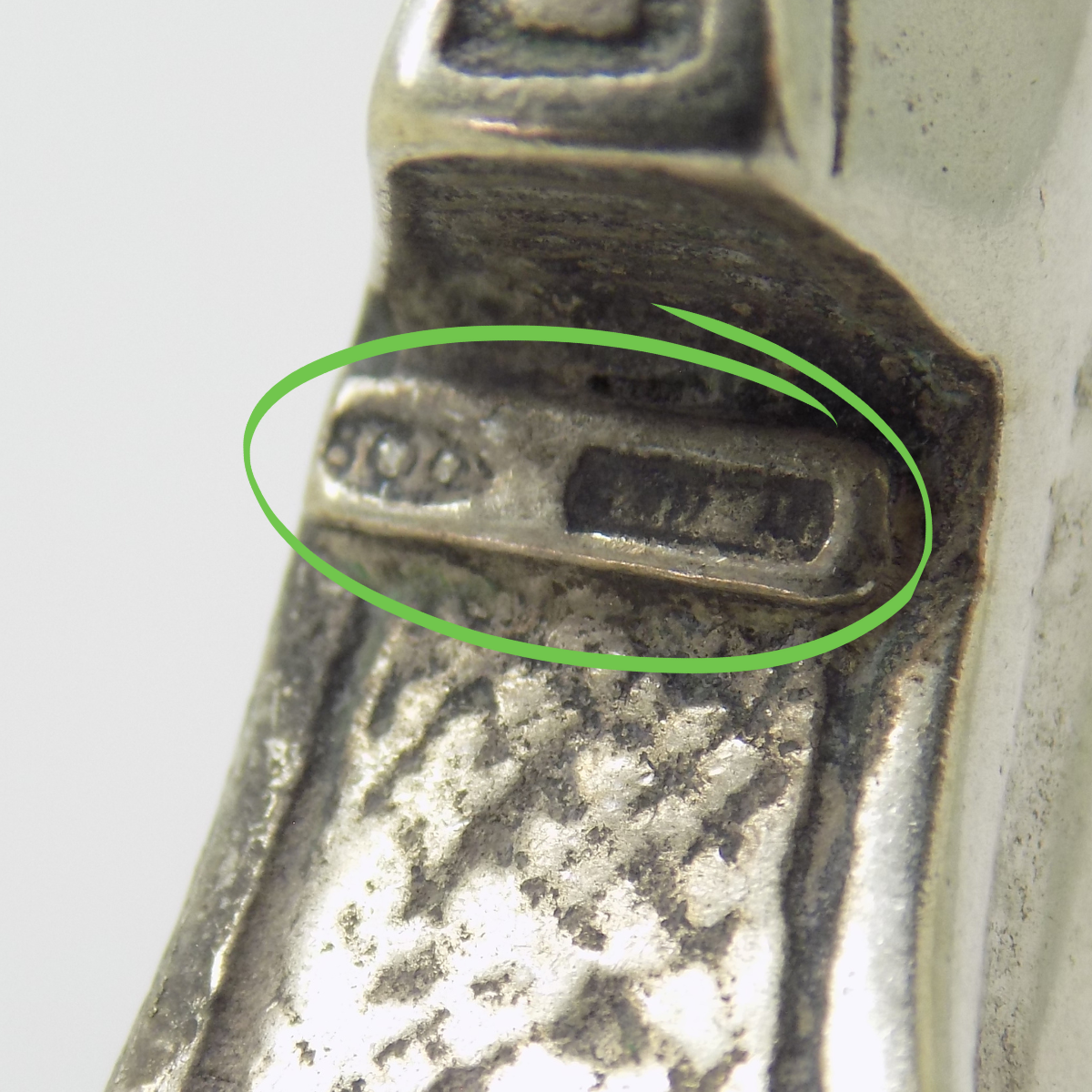 Vintage Italian Silver Woman Shoe Figurine Handmade Miniature 800 Silver Collect