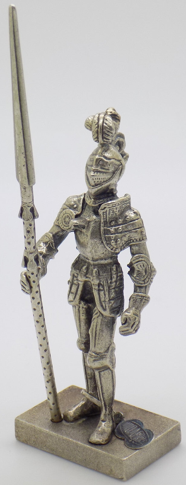 Vintage Italian Handmade Genuine Silver UNO-A-ERRE Knight Rare LARGE Figurine