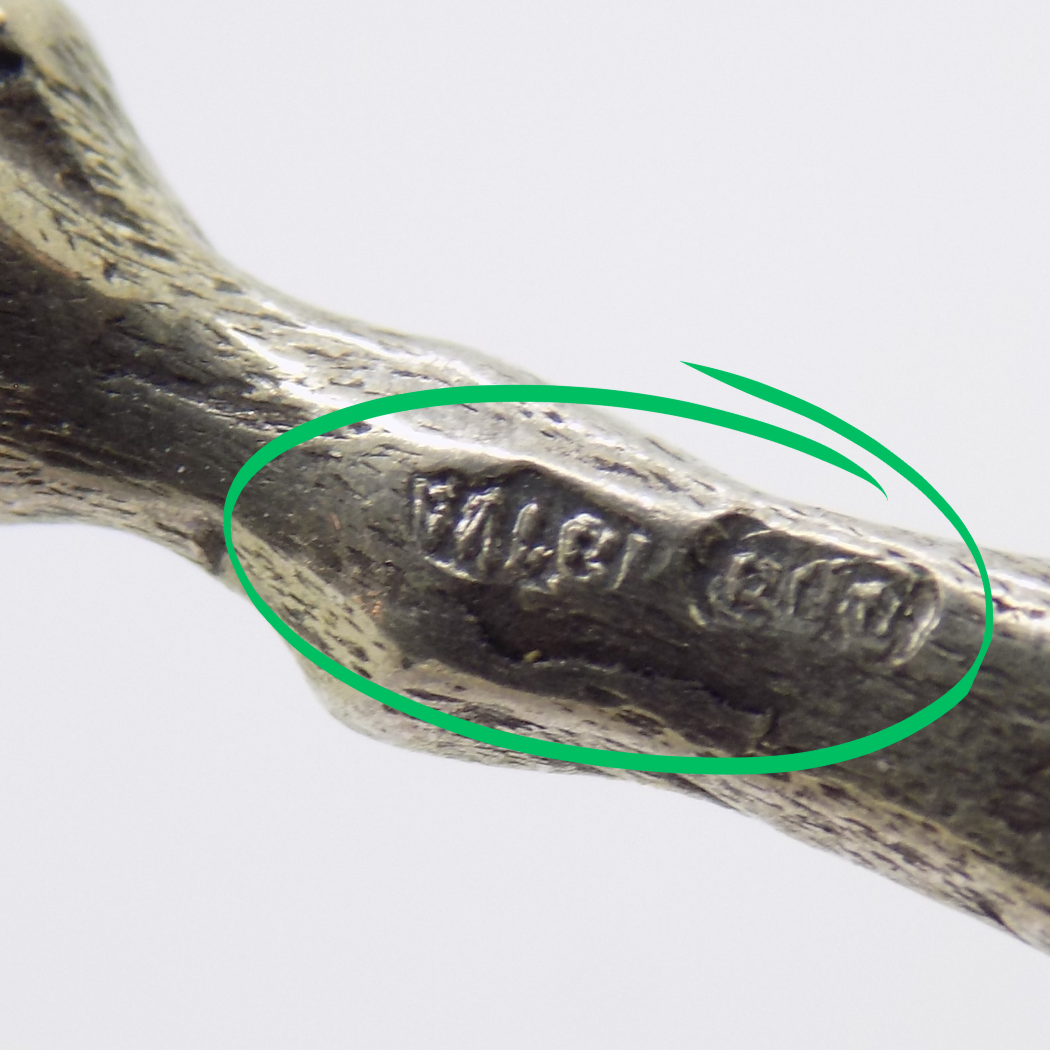 Vintage Italian Handmade Genuine Silver Llama Lama RARE Figurine Miniature