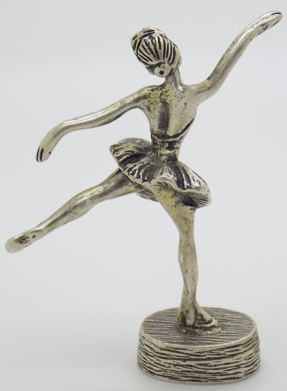 Vintage Italian Handmade Genuine Silver .800 Ballerina Dancer Figurine Miniature