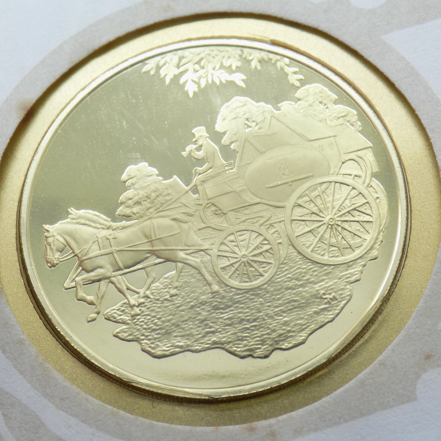 1976 Int'l Society of Postmasters Denmark's Stamp Exhibition-HAFNIA Silver Medal