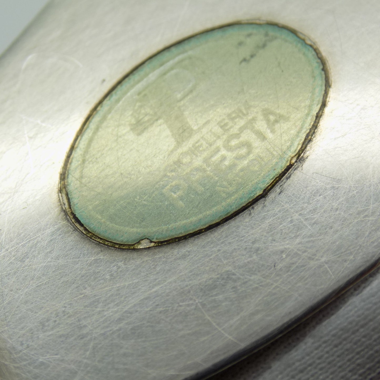 Vintage Italian Silver Small Cake Server Rose Pattern Handmade 800 Silver