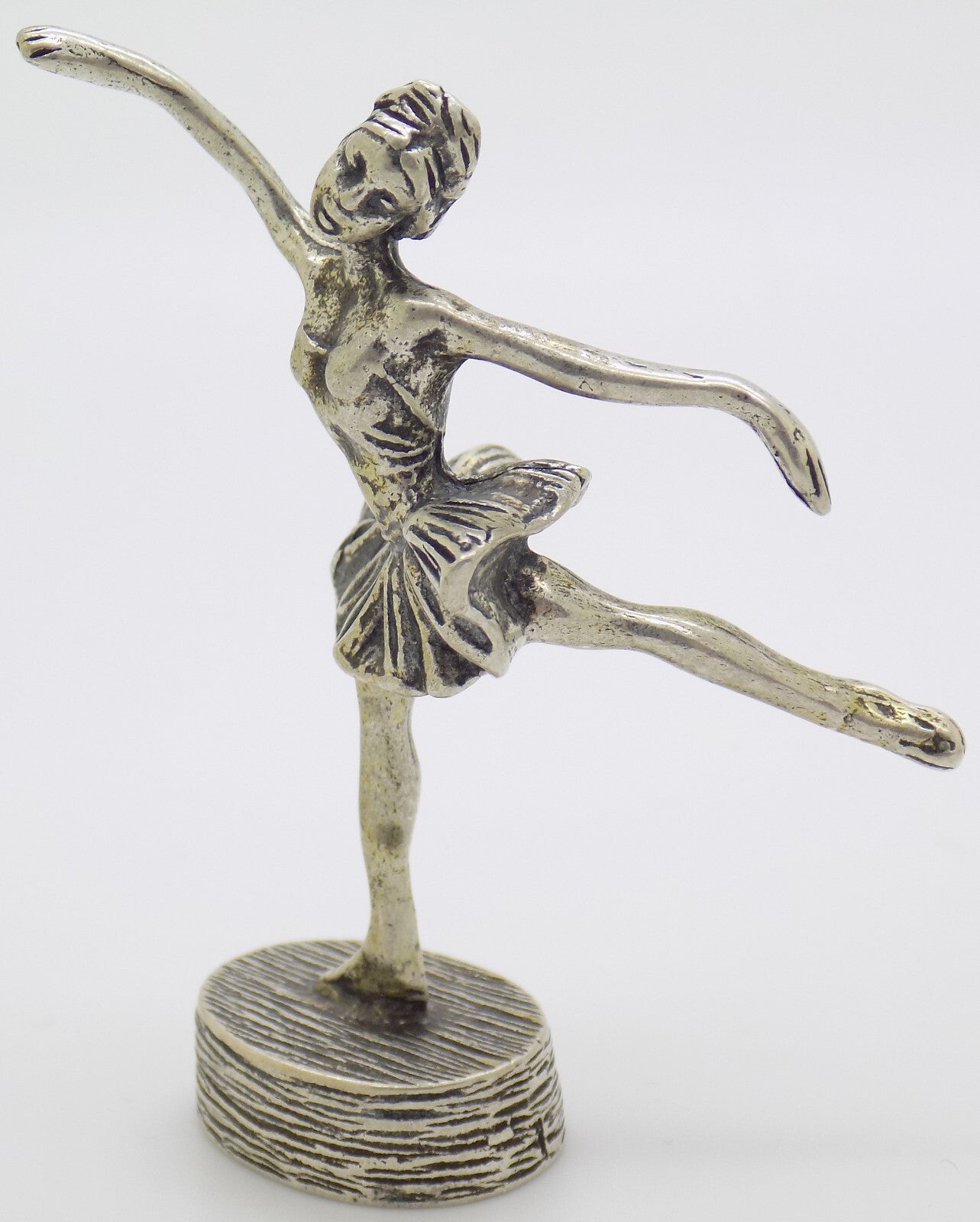 Vintage Italian Handmade Genuine Silver .800 Ballerina Dancer Figurine Miniature