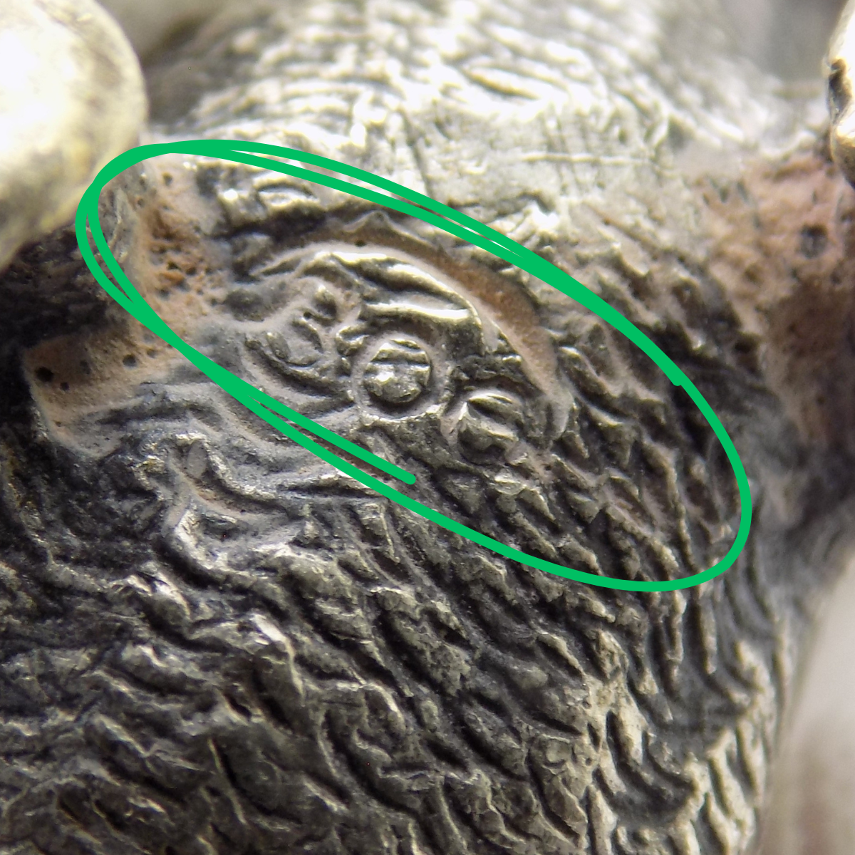 Vintage Italian Handmade Genuine Silver Dachshund Sausage Dog RARE Figurine