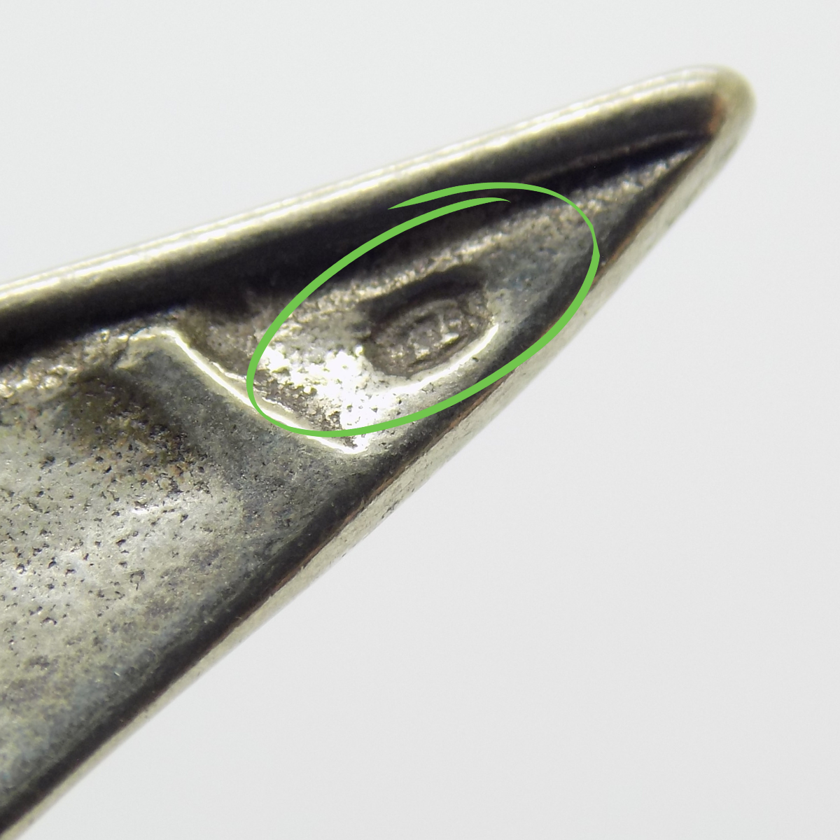 Vintage Italian Genuine Silver 800 Windsurf Large Miniature Figurine