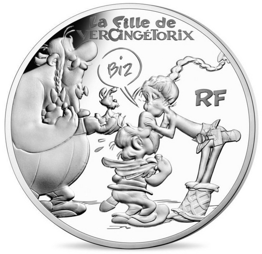 France 2019 Asterix La Fille de Vercingetorix 10 Euro Silver Proof 900/000 Coin