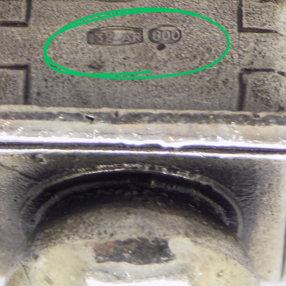 Vintage Italian Handmade Genuine Silver Raspini Grinder Dollhouse Miniature