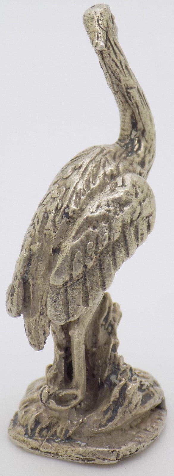 Vintage Italian Silver 810 Bird Figurine RARE River 51g 1950s Handmade