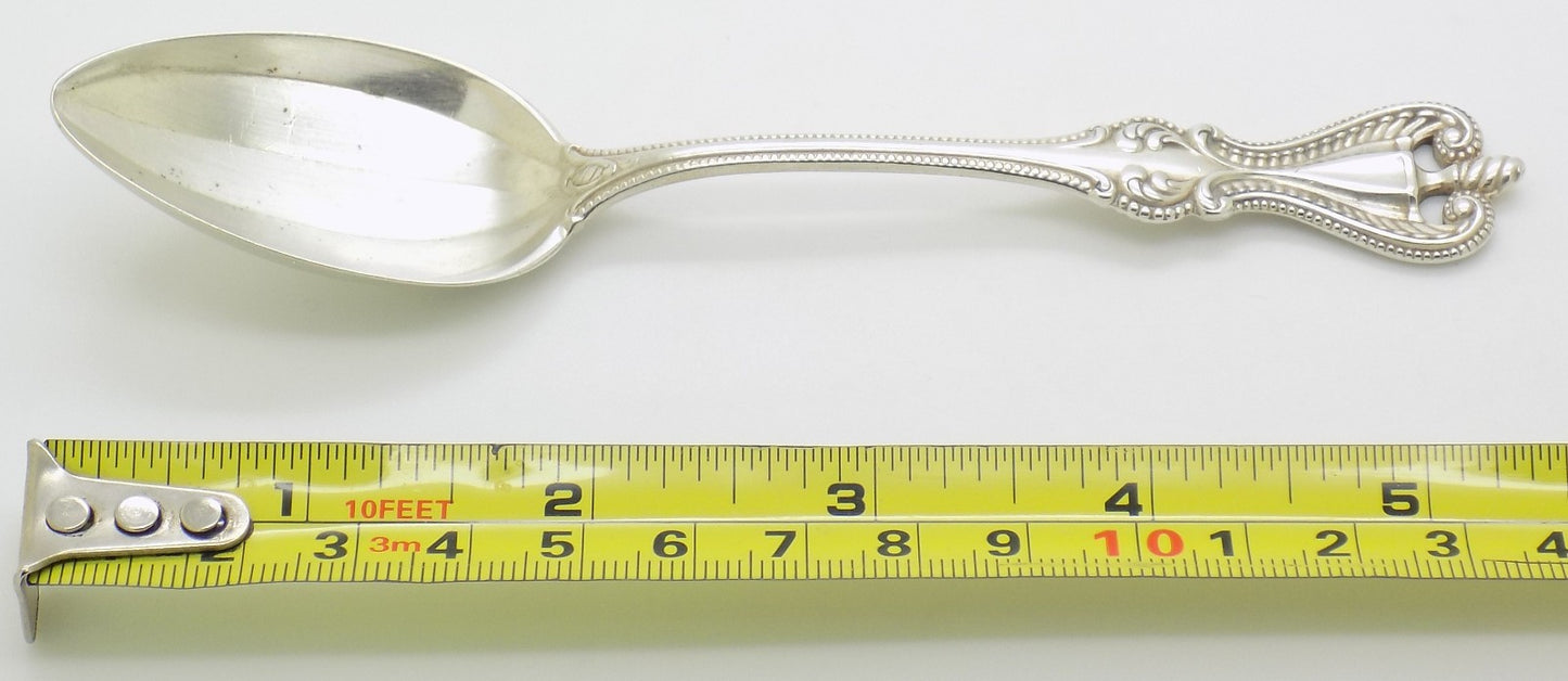 Vintage British Sterling Silver 925 Elegant Spoon Engraved "Lois" Usable