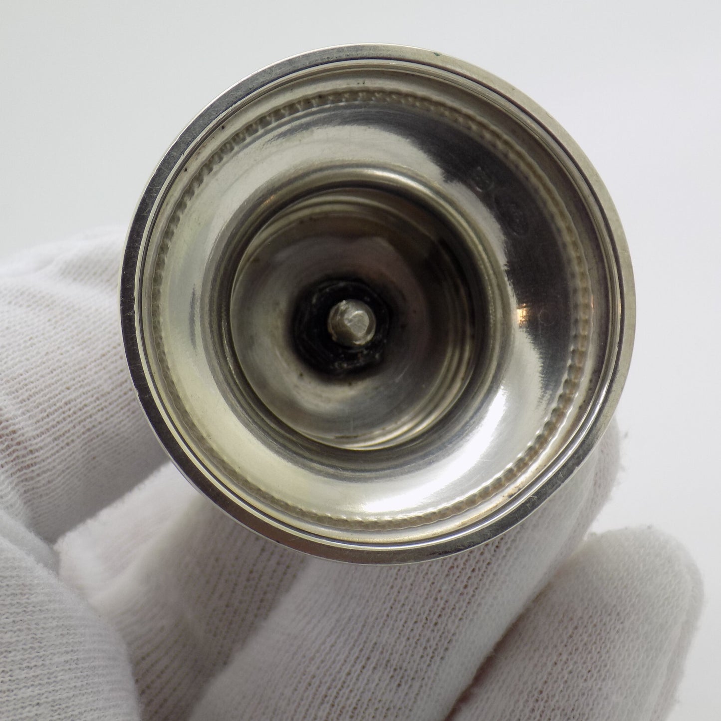 Vintage Italian Handmade Genuine Silver Chinese Sage Immortal Statue Figurine