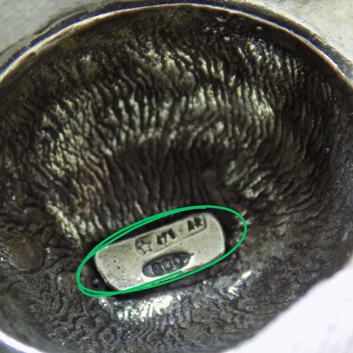 Vintage Italian Handmade Genuine Silver .800 Renaissance Italian Hat Figurine