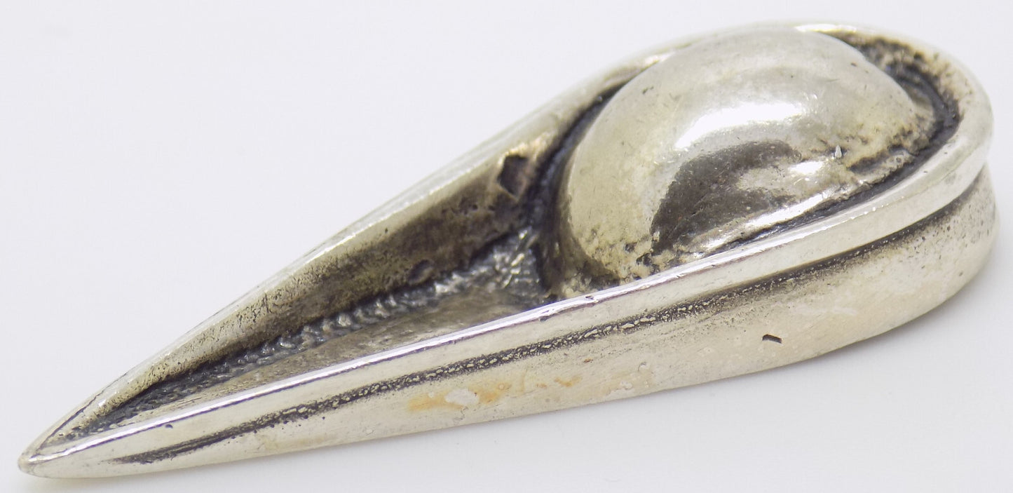 Vintage Italian Handmade Genuine Silver .800 Renaissance Italian Hat Figurine