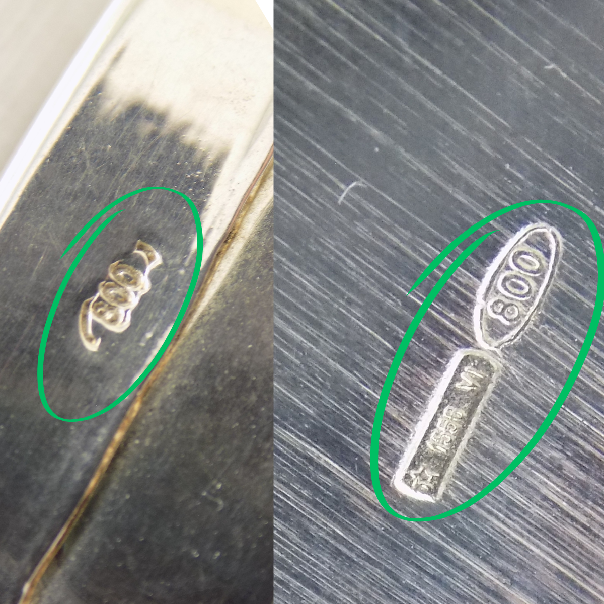 Vintage Italian Handmade Genuine Silver .800 Hexagon Pill Snuff Trinket Box