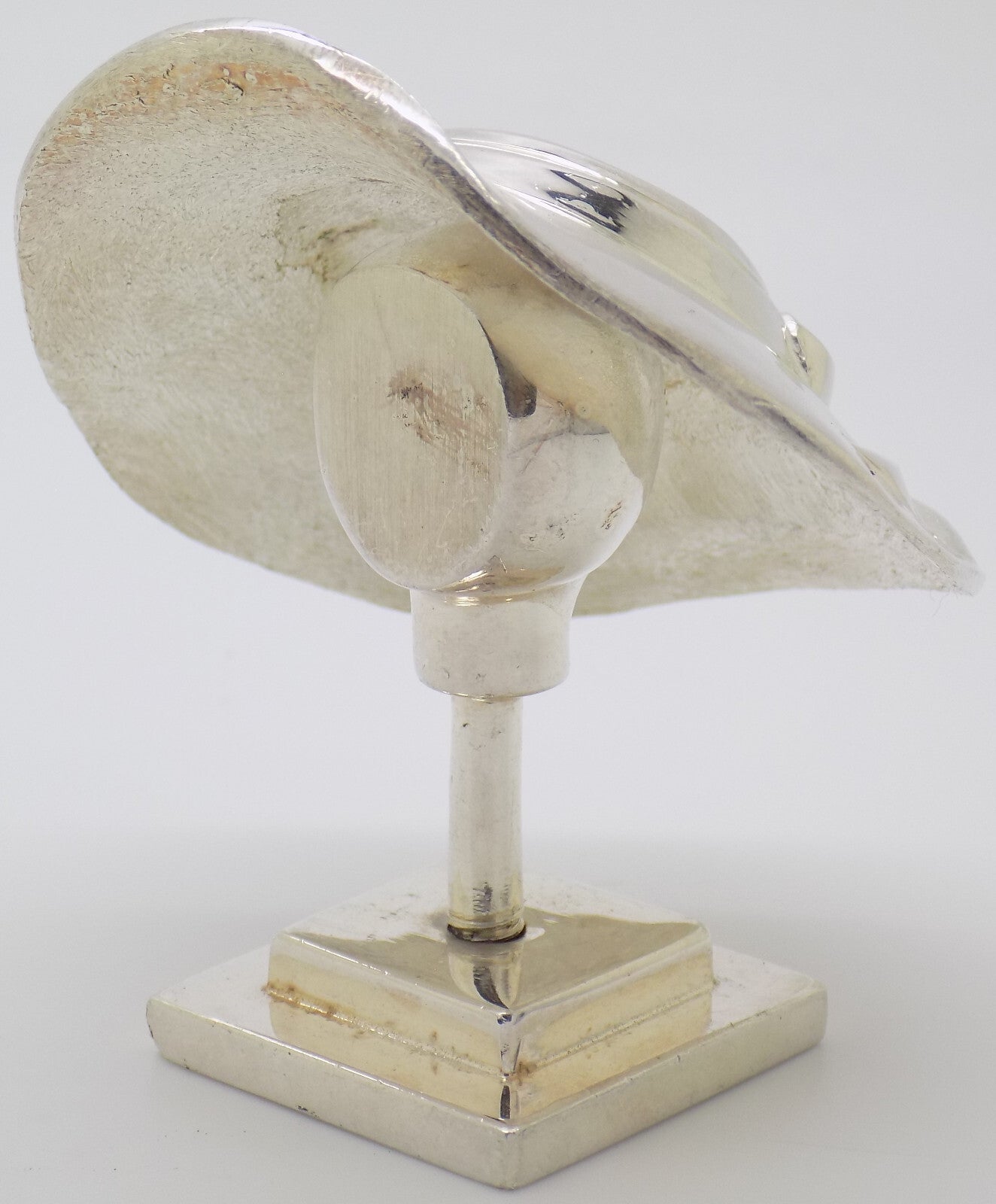 Vintage Italy Handmade Sterling Silver 925 Mannequin Head Hat Display Figurine