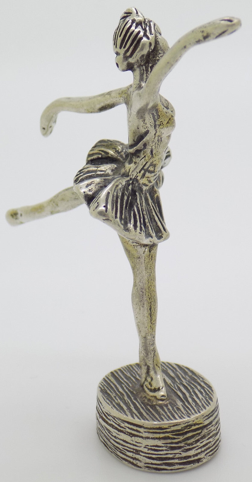 Vintage Italian Handmade Genuine Silver .800 Ballerina Dancer Figurine Miniature