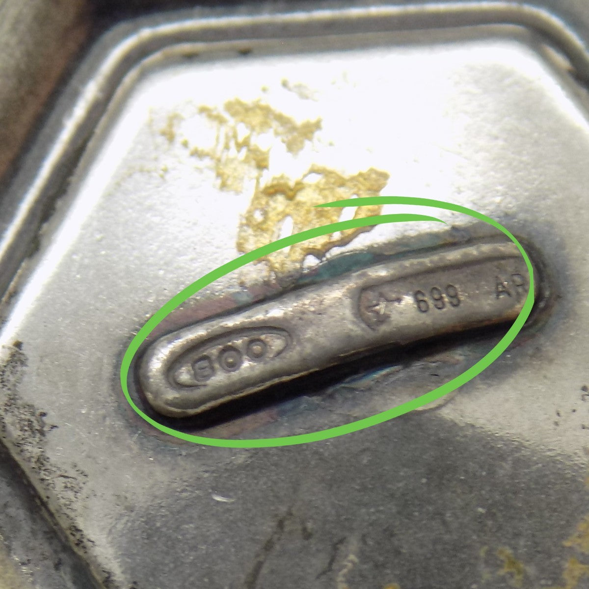 Vintage Italian 800 Silver Ballerina Figurine Miniature Arezzo 1980s 1990s