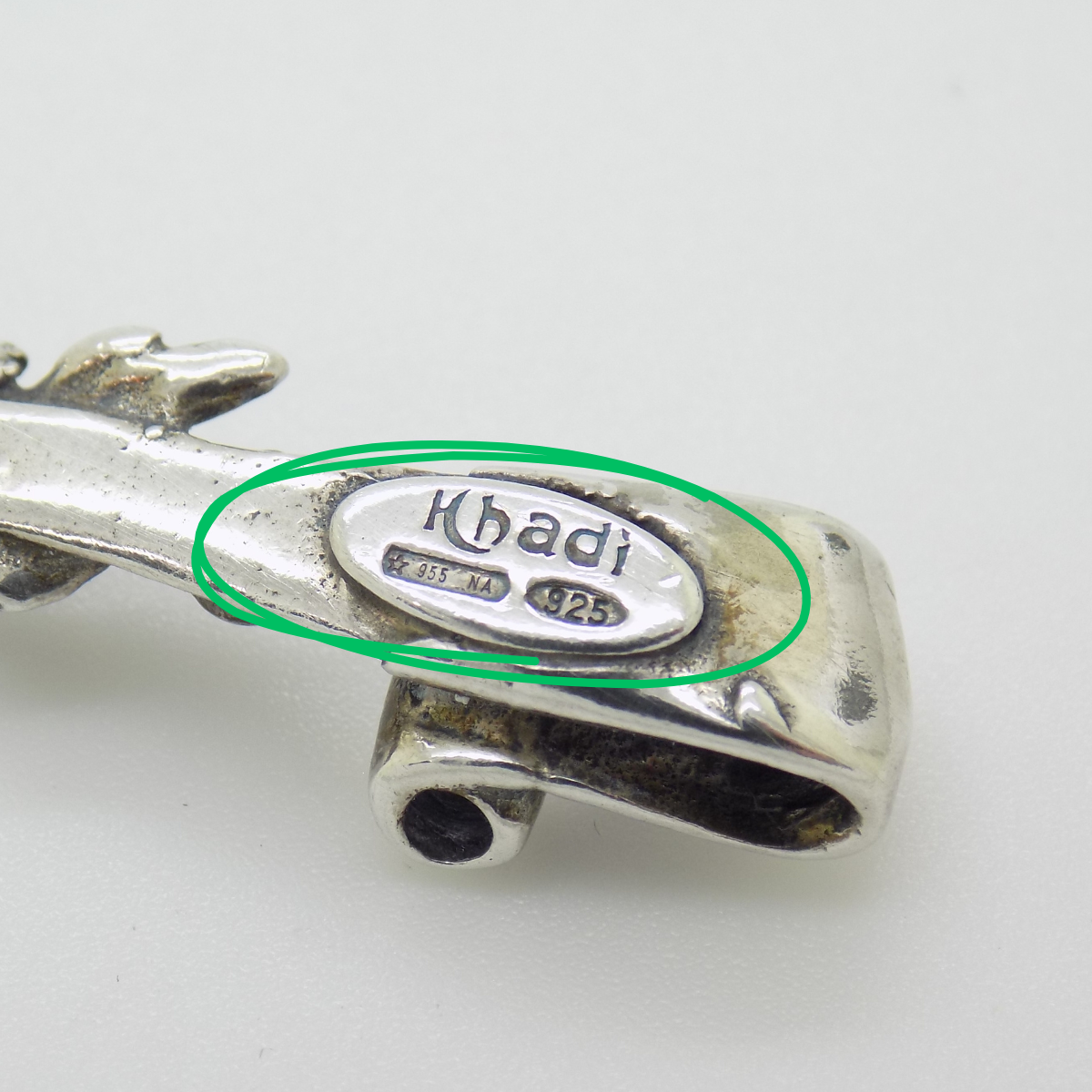 Vintage Italian Handmade Sterling Silver 925 Branch Tree Design Sugar Spoon