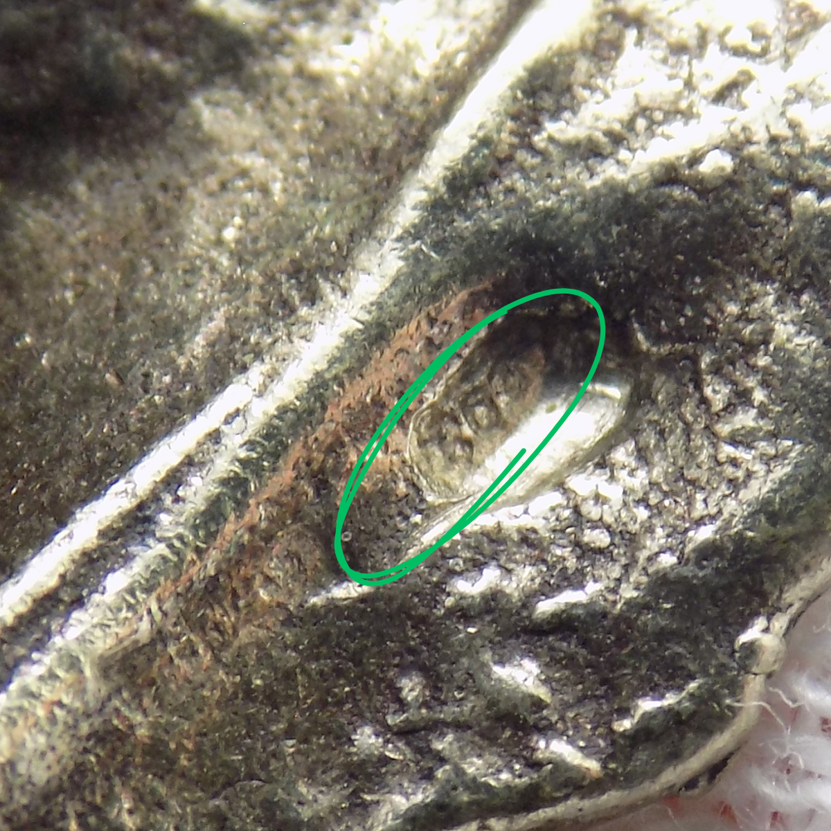 Vintage Italian Handmade Genuine Silver Bunch of Grapes LARGE Miniature Figurine