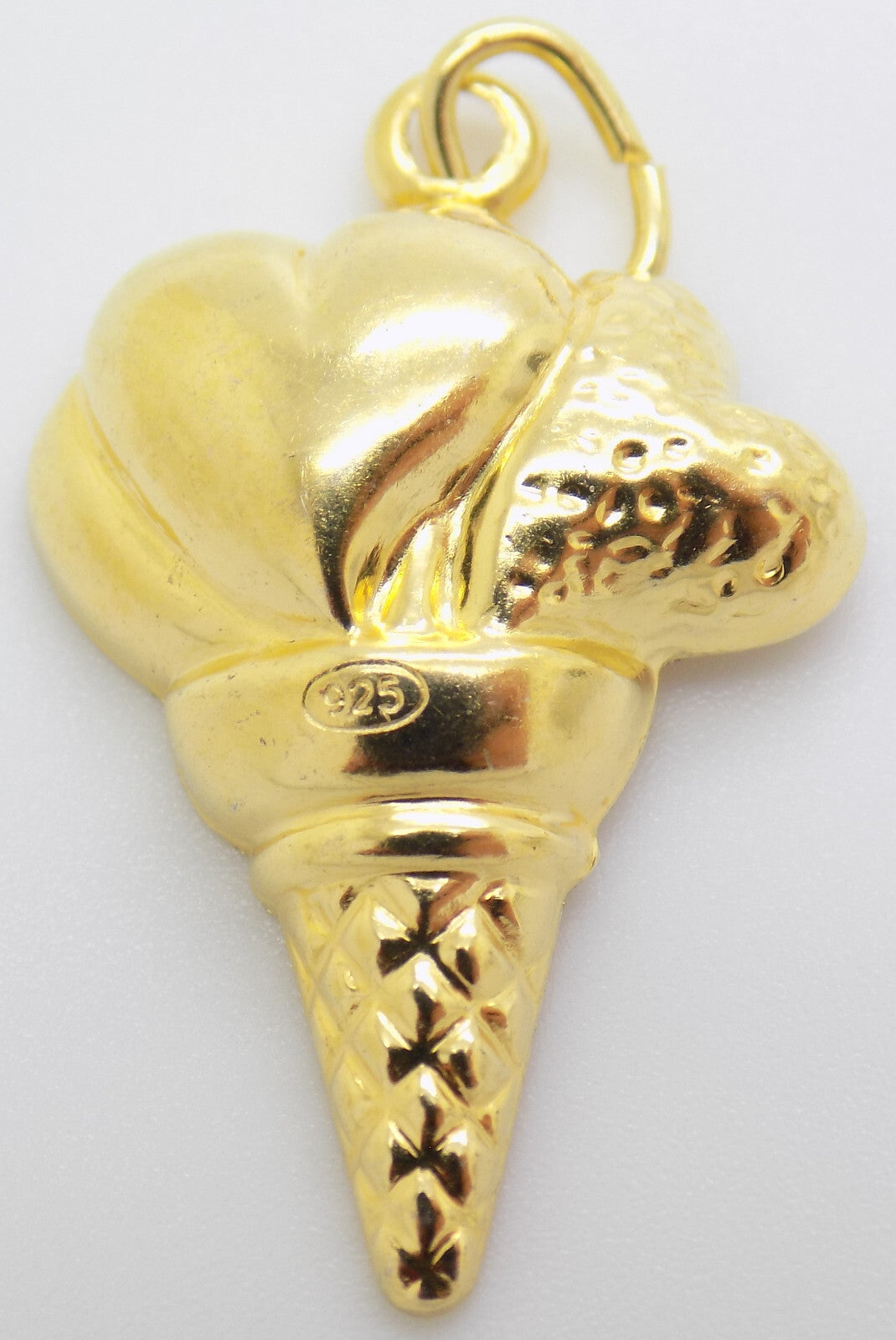 4 x Vintage Italian Handmade Sterling Silver 925 Lucky Charm Love Charm Pendants