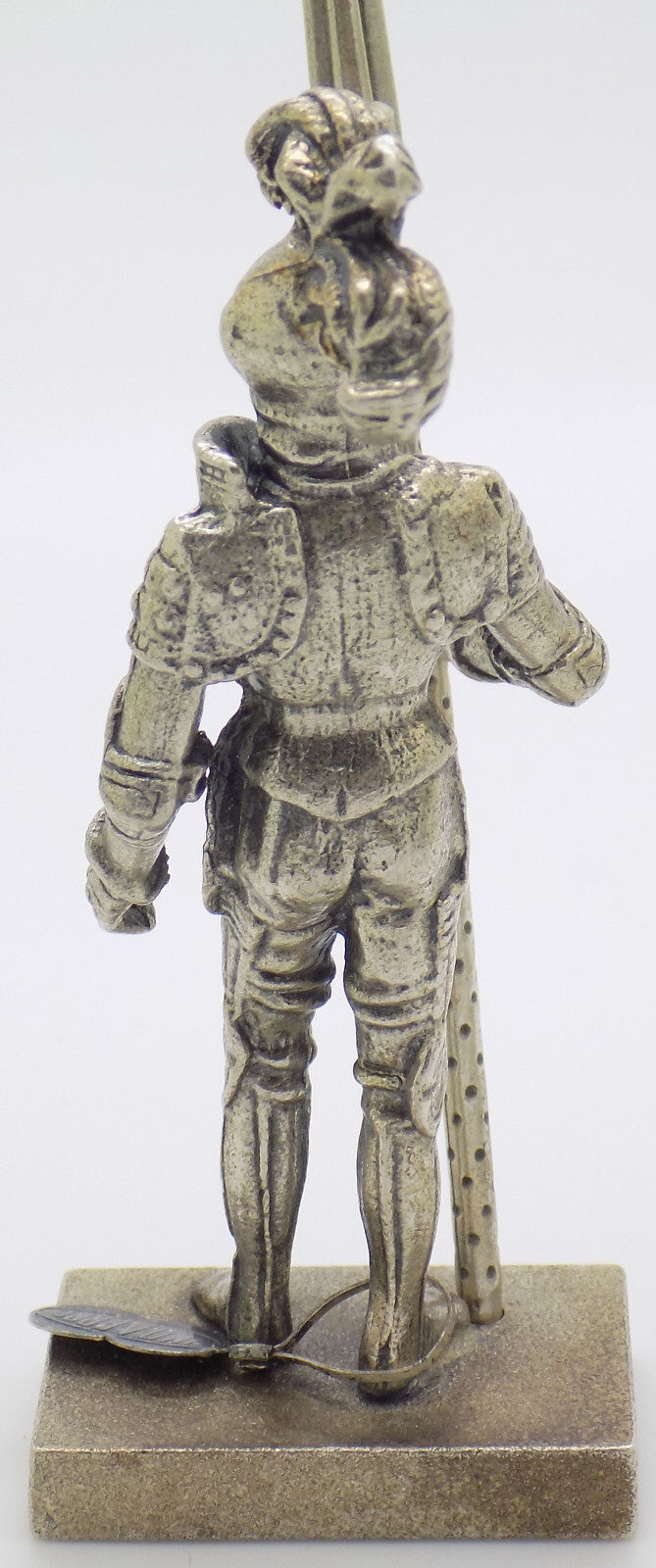 Vintage Italian Handmade Genuine Silver UNO-A-ERRE Knight Rare LARGE Figurine