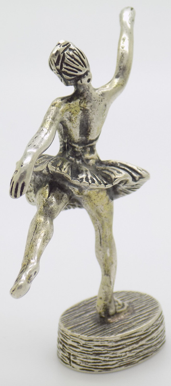 Vintage Italian Handmade Genuine Silver .800 Ballerina Dancer Figurine Miniature