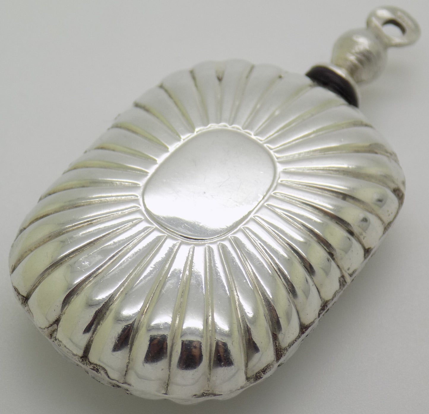 Vintage Italian 800 Silver Florentine Perfume Bottle Usable Florence 1980s