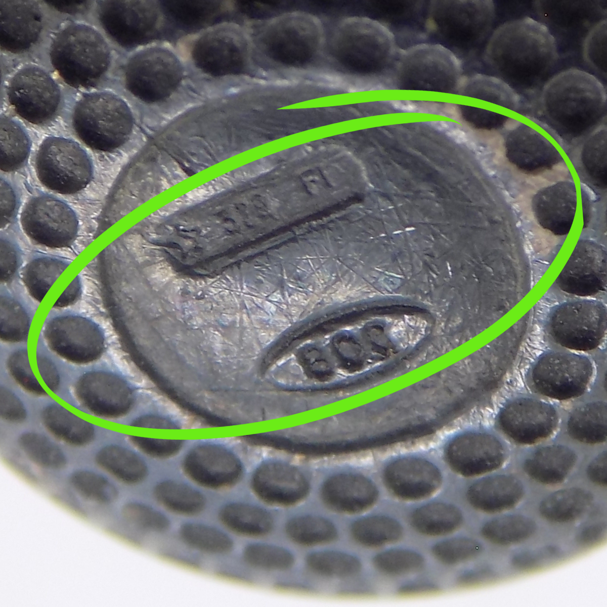 Vintage Italian Handmade Genuine Silver Hand Enameled Thimble Florence Tuscany