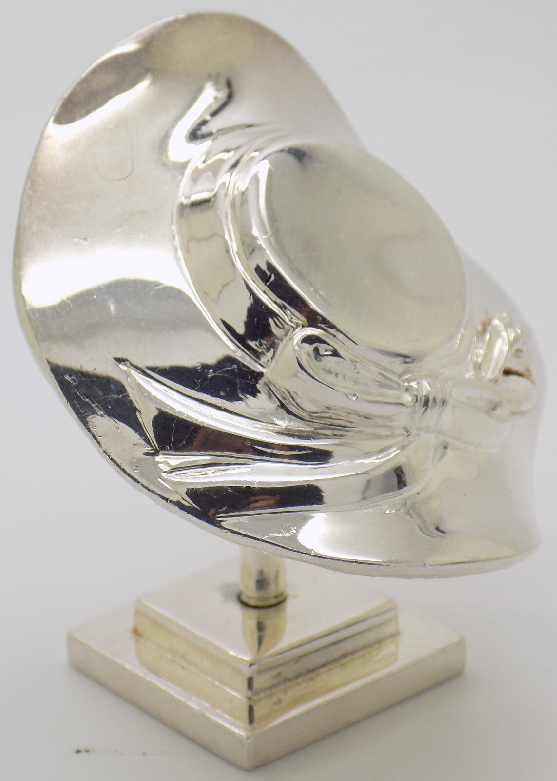 Vintage Italy Handmade Sterling Silver 925 Mannequin Head Hat Display Figurine