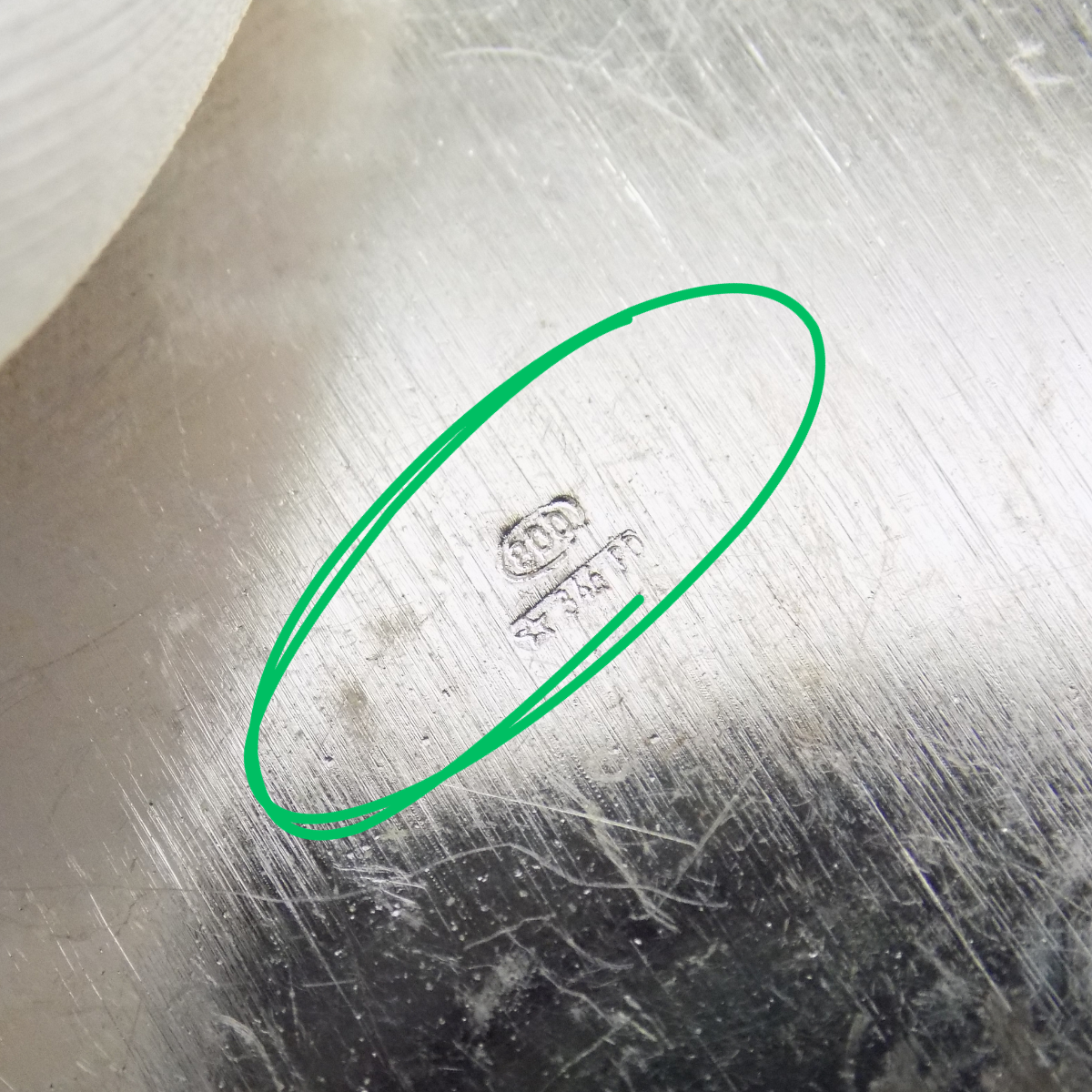 Vintage Italian Silver Oval Trinket Box Padova 1980s 1990s Handcrafted, 34 grams