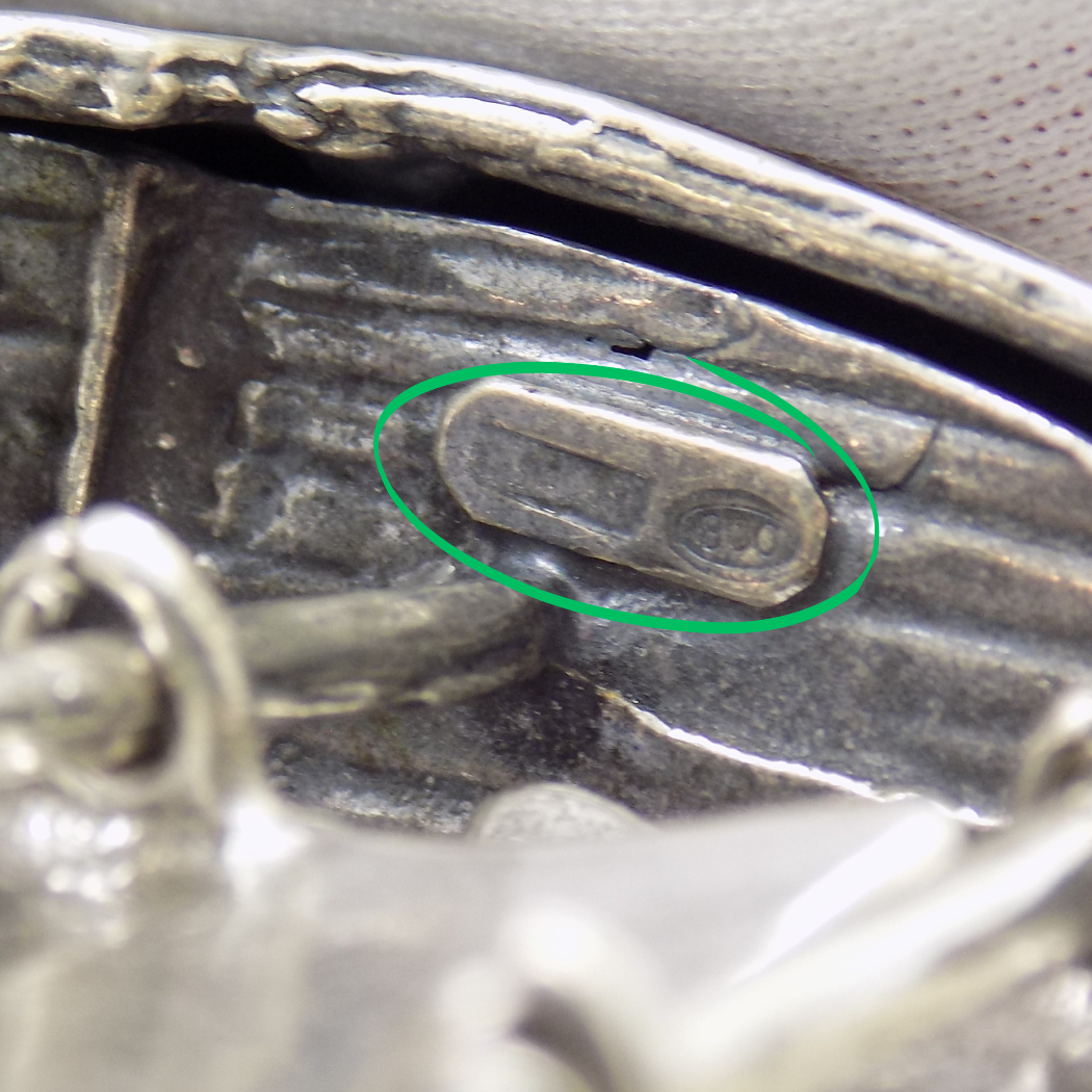 Vintage Italian Handmade Genuine Silver .800 Crusades Ship Galleon Figurine