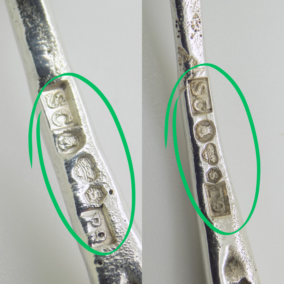 Vintage Swedish Solid Silver Rose Handle Sugar Spoon Tre Kronor Hallmark 1969