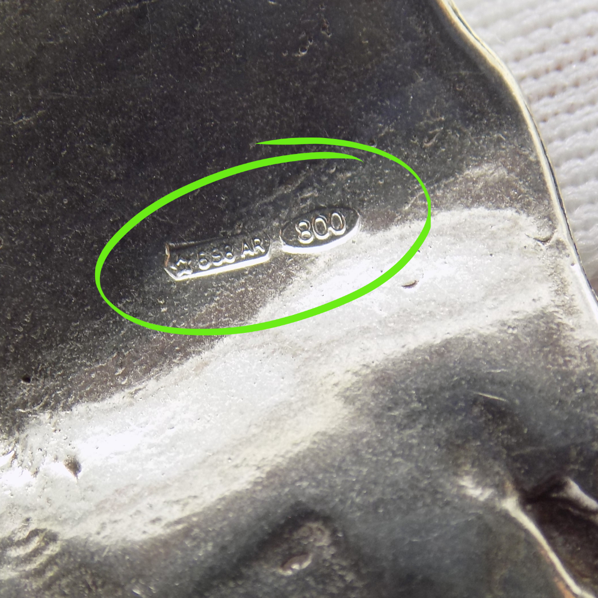 Vintage Italian Handmade Silver 800 Pen & Paper Dollhouse Miniature Figurine