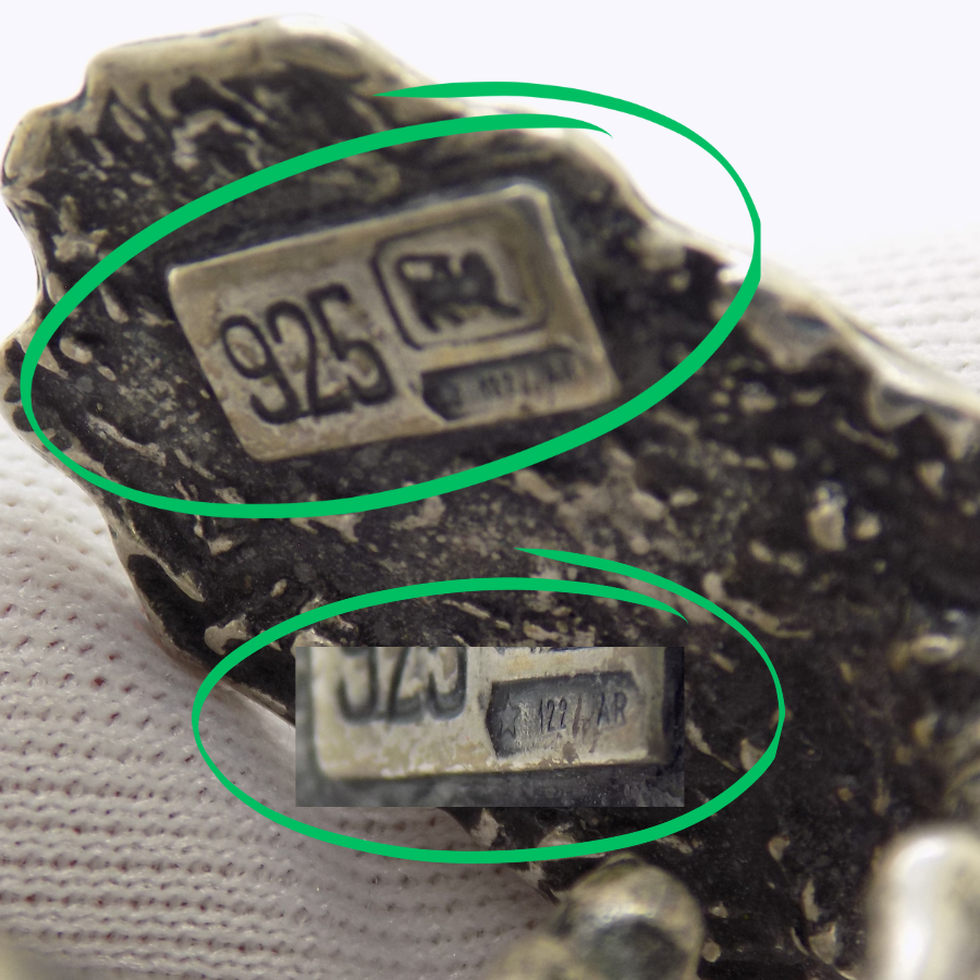 Vintage Italian Handmade Sterling Silver 925 Show Jump Horse & Jockey Figurine